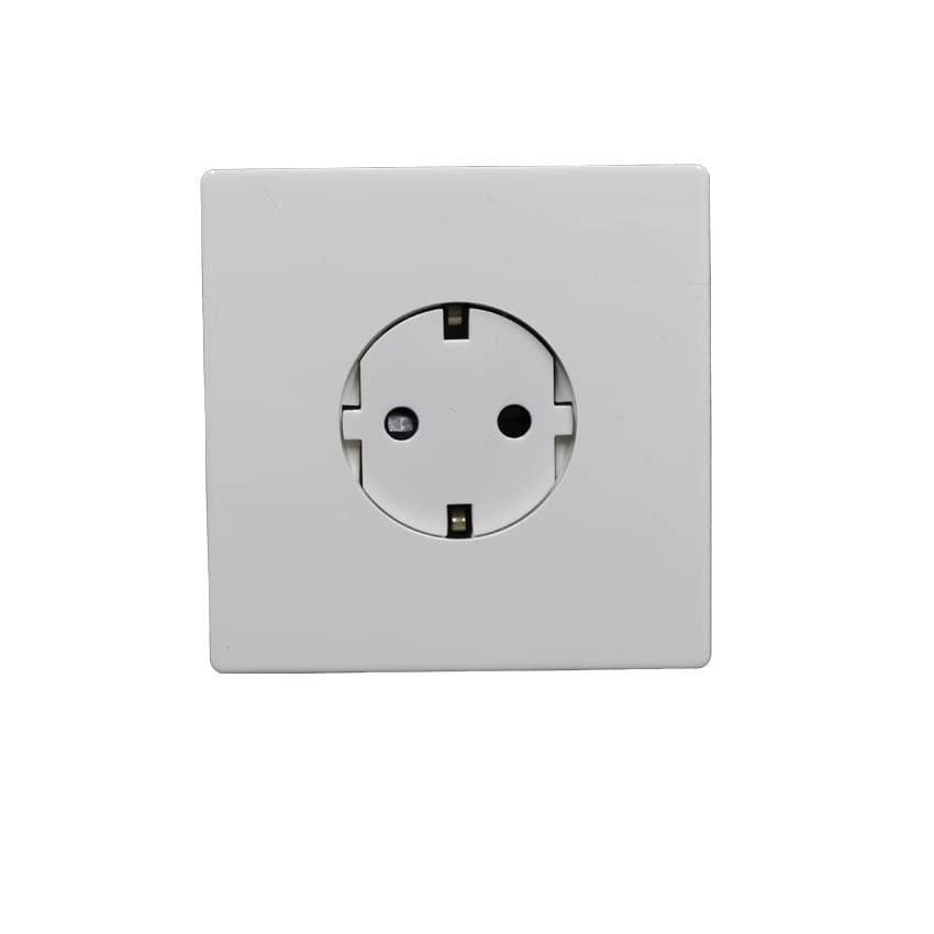 de enchufe clean schuko 230v (blanco)