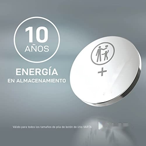 pila de litio 3v cr1216, tamaño ø12,5x1,6mm, ideal para relojes, dispositivos electrónicos y juguetes. blister de 1 unidad.