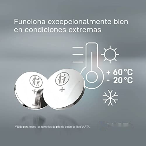 micropila de litio 3v cr2016 ø20mm x 1.6mm - ideal para dispositivos electrónicos, relojes y juguetes. blister de 2 unidades.