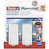 ganchos adhesivos grandes  Powerstrips (2+ 4 tiras adhesivas), color blanco