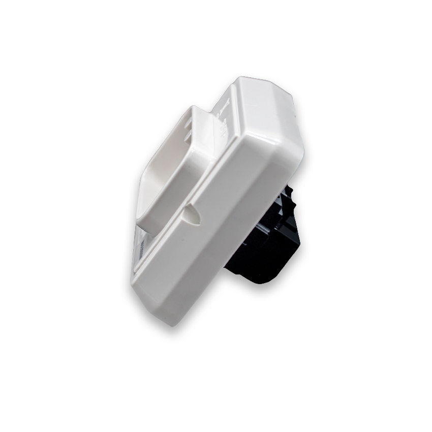 enchufe 2P+T de 25A para vitrocerámicas. Ideal para instalaciones eléctricas, garantiza conexiones seguras y optimiza el rendimiento y la seguridad de tus electrodomésticos.