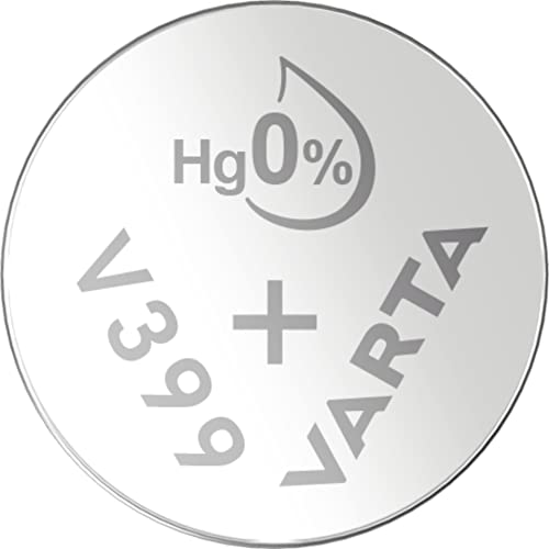 pila de botón 1,55V SR57, diámetro 9,5mm, grosor 2,73mm - Ideal para relojes, juguetes y dispositivos electrónicos pequeños.