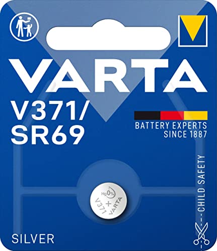 batería plata de 1,55V Ø9,5x2,05mm, ideal para relojes y dispositivos pequeños (blister 1 unidad)