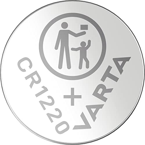 pila de litio CR1220 3V Ø12,5x2,0mm - Ideal para relojes, calculadoras y dispositivos electrónicos pequeños.